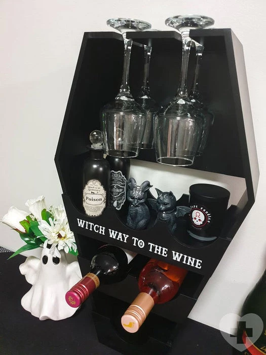 Discount 👍 GOTHIC GIFTS 👍 Halloween Coffin | WINE SHELF ✔️ 11 Discount 👍 GOTHIC GIFTS 👍 Halloween Coffin | WINE SHELF ✔️ - Image 9