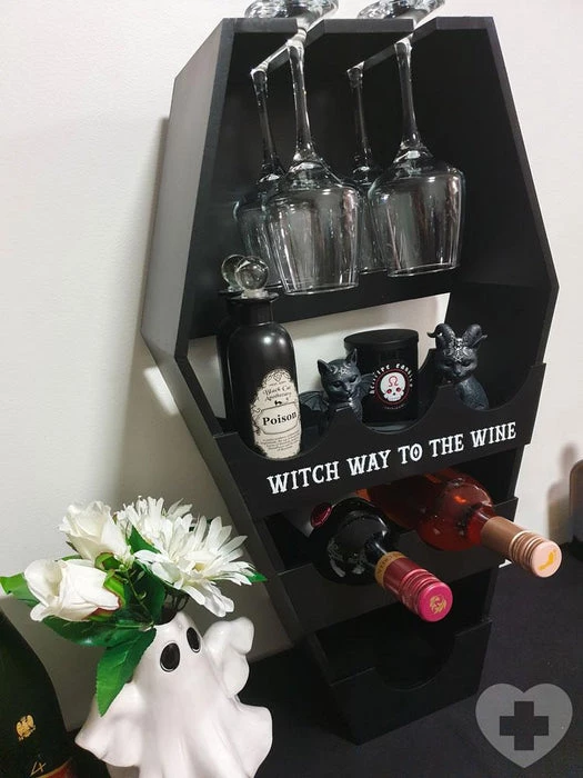 Discount 👍 GOTHIC GIFTS 👍 Halloween Coffin | WINE SHELF ✔️ 13 Discount 👍 GOTHIC GIFTS 👍 Halloween Coffin | WINE SHELF ✔️ - Image 11