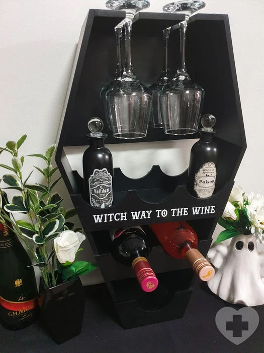 Discount 👍 GOTHIC GIFTS 👍 Halloween Coffin | WINE SHELF ✔️ 15 Discount 👍 GOTHIC GIFTS 👍 Halloween Coffin | WINE SHELF ✔️ - Image 13