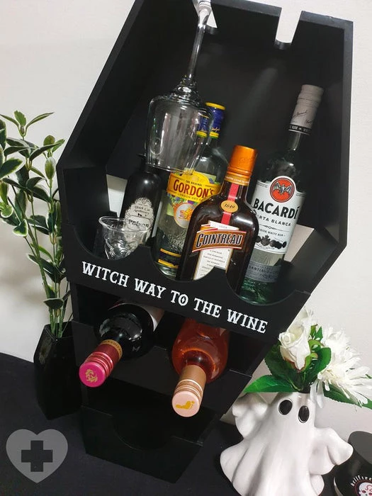 Discount 👍 GOTHIC GIFTS 👍 Halloween Coffin | WINE SHELF ✔️ 19 Discount 👍 GOTHIC GIFTS 👍 Halloween Coffin | WINE SHELF ✔️ - Image 17