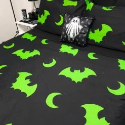 Hot Sale ✔️ HELLS BLANKETS Bats Creature Of The Night [Toxic] | QUEEN QUILT SET* 😉 -Halloween Decor Sale 20210830 193156 1df1c37e 19d3 495c 8fc8 672a5f1fbc1c 700x700