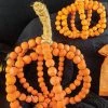 Brand new ❤️ GOTHIC GIFTS Halloween Beaded Pumpkin | DECOR SET* 🔥