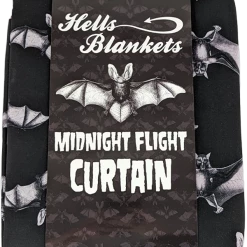 Coupon ⌛ HELLS BLANKETS Bats Midnight Flight | CURTAIN ⌛ -Halloween Decor Sale HELLSBLANKETSMIDNIGHTFLIGHTCURTAIN1 700x700