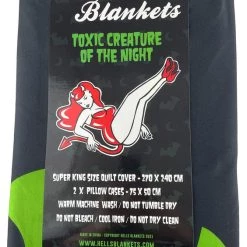 Best Sale 🧨 HELLS BLANKETS Bats Creature Of The Night [Toxic] | SUPER KING QUILT SET** 🎁 -Halloween Decor Sale Hells Blankets Creature of the Night Toxic 01 509abc2e debe 453b 968f db37e39ac239 700x700