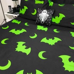 Best Sale 🧨 HELLS BLANKETS Bats Creature Of The Night [Toxic] | SUPER KING QUILT SET** 🎁 -Halloween Decor Sale Hells Blankets Creatureofthenight 02 731783ec 0aef 4861 847a 5363a64974be 700x700