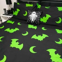 Best Sale 🧨 HELLS BLANKETS Bats Creature Of The Night [Toxic] | SUPER KING QUILT SET** 🎁 -Halloween Decor Sale Hells Blankets Creatureofthenight 03 85c9364d 7e81 4aab b3ae 476731889a47 700x700