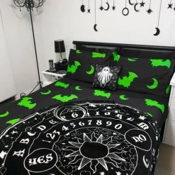 Best Sale 🧨 HELLS BLANKETS Bats Creature Of The Night [Toxic] | SUPER KING QUILT SET** 🎁 -Halloween Decor Sale Hells Blankets Creatureofthenight 14 1bae73de bfa0 4cfb 8641 0d759a21a9d2 700x700