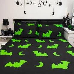 Wholesale ⭐ HELLS BLANKETS Bats Creature Of The Night [Toxic] | KING QUILT SET* ⌛ -Halloween Decor Sale Hells Blankets Creatureofthenight 24 6c3c5b92 90d2 476d abb3 09312f4a78b7 700x700