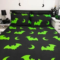 Best Sale 🧨 HELLS BLANKETS Bats Creature Of The Night [Toxic] | SUPER KING QUILT SET** 🎁 -Halloween Decor Sale Hells Blankets Creatureofthenight 25 03c0edf6 0c66 498c 97d2 0d6baba20ffe 700x700