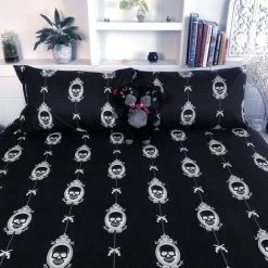 Flash Sale 🔔 HELLS BLANKETS Gothic Homewares Eternal Nightmare | KING QUILT SET 🔥 -Halloween Decor Sale Hells Blankets Eternal Nightmare Quilt Set 01 6bb9468f 3cca 4429 b5af b565ec08daee 700x700