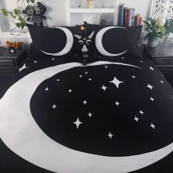 Cheapest ⌛ HELLS BLANKETS The Moon Luna Magick | QUEEN QUILT SET 🧨 -Halloween Decor Sale Hells Blankets Luna Magick Quilt Set small 955dee27 dae9 49e0 9c7a 4cd0df487e31 700x700