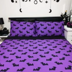Flash Sale 🥰 HELLS BLANKETS Twilight Bats | KING QUILT SET* 🌟 -Halloween Decor Sale Hells Blankets Twilight Bats 0 19 3af65499 bce9 4f5c 96e3 f041fdddc008 700x700