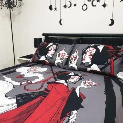 Promo 😍 HELLS BLANKETS Anime & Manga Kitsune Horrors | QUEEN QUILT SET 🌟 -Halloween Decor Sale Hells Blankets Kitsune Horrors Quilt Set 08 71ff3224 2023 4f2e b95d cd3a36559bcb 700x700