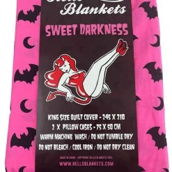 Best Sale 🧨 HELLS BLANKETS Bats Sweet Darkness | KING QUILT SET 🎁 -Halloween Decor Sale Hells Blankets Sweet Darkness Quilt Set 05 bdfacdc8 bdf9 4bba 8054 166b2888bfd3 700x700