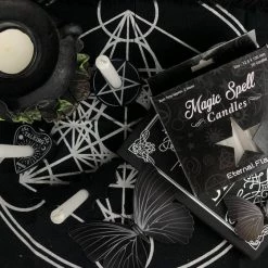 Hot Sale 🌟 MAGIC SPELL CANDLES Gothic Homewares Eternal Flame [White] | SPELL CANDLE 🤩 -Halloween Decor Sale IMG 0784 2 700x700