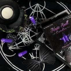 Brand new ❤️ MAGIC SPELL CANDLES Gothic Homewares Eternal Flame [Purple] | SPELL CANDLE ⌛ -Halloween Decor Sale IMG 0793 2 700x700