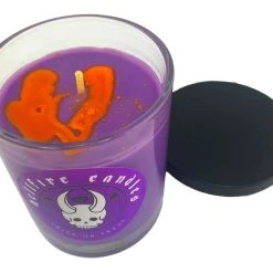Hot Sale 😀 HELLFIRE CANDLES Gothic Homewares Trick Or Treat [Salted Caramel] | CANDLE ✔️ -Halloween Decor Sale IMG 1017 700x700