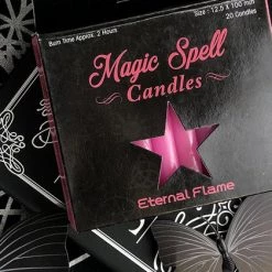 Promo ❤️ MAGIC SPELL CANDLES Gothic Homewares Eternal Flame [Pink] | SPELL CANDLE ✔️