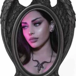 Deals ⌛ ALCHEMY GOTHIC All Black Raven | PICTURE FRAME ✔️ -Halloween Decor Sale alchemy gothic black raven picture frame 2 f5438b78 d7d0 49e8 b0ad bb07cc1c31d2 700x700