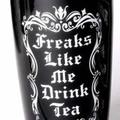 Wholesale 😀 ALCHEMY GOTHIC Gothic Homewares Freaks Like Me | DOUBLE WALLED MUG 😉 -Halloween Decor Sale alchemy gothic freaks like me double walled mug 2 6ed4249f f092 409e af21 108876135dc2 700x700