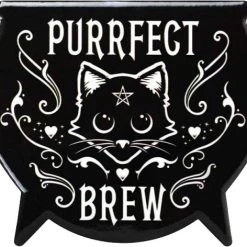 Buy ⌛ ALCHEMY GOTHIC Cats Purrfect Brew | CAULDRON COASTER ❤️