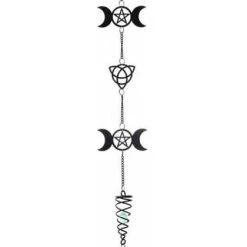 Best reviews of ✨ ALCHEMY GOTHIC Gothic Homewares Triple Moon | HANGING DECORATION 🎉