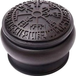 Cheap ⌛ ALCHEMY GOTHIC Gothic Homewares Vegvisir | TRINKET BOX 🎉