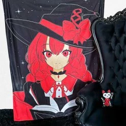Hot Sale 🔔 BESERK CRYPT Anime & Manga Academia Witch [Red] | TAPESTRY BLANKET 😍 -Halloween Decor Sale beserk crypt academia witch red printed tapestry 01 3b4bb1d4 28a7 45be 8294 ab8781a67610 700x700