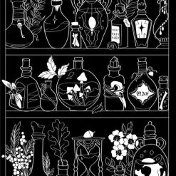 Hot Sale 😍 BESERK CRYPT Gothic Homewares Apothecary | WOVEN TAPESTRY BLANKET 🎁 -Halloween Decor Sale beserk crypt apothecary woven tapestry 06 ad437c2c 3a30 4c7c 8bce 90b2f834bd55 700x700