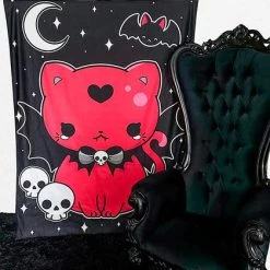 Promo 🎁 BESERK CRYPT Bats Fanged Familiar | TAPESTRY BLANKET ⌛ -Halloween Decor Sale beserk crypt fanged familiar printed tapestry 01 e2728545 92b9 40e9 8924 de54feccfe3b 700x700