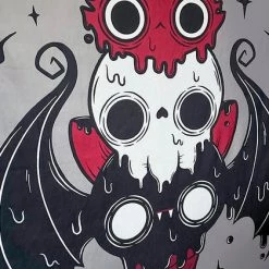 Discount ✔️ BESERK CRYPT Bats I Scream Parlour | TAPESTRY BLANKET ⌛ -Halloween Decor Sale beserk crypt i scream parlour printed tapestry 03 58ebb966 7b10 4292 8925 03cdf5feaced 700x700