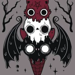 Discount ✔️ BESERK CRYPT Bats I Scream Parlour | TAPESTRY BLANKET ⌛ -Halloween Decor Sale beserk crypt i scream parlour printed tapestry 05 b7c48643 38ba 424a b1c8 c4192f320d81 700x700