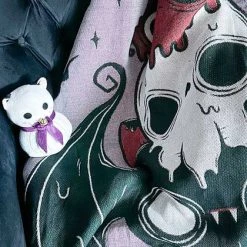 Discount ✔️ BESERK CRYPT Gothic Homewares I Scream Parlour | WOVEN TAPESTRY BLANKET 😍 -Halloween Decor Sale beserk crypt i scream parlour woven tapestry 05 afa291ec 3454 4bfb aad6 5279388e2744 700x700