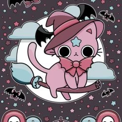 Discount 🤩 BESERK CRYPT Cats Nekomancer [Purple/Blue] | WOVEN TAPESTRY BLANKET 🥰 -Halloween Decor Sale beserk crypt nekomancer tapestry 06 8a88c0df 9771 4206 892f 76aba77a85b8 700x700