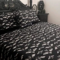 Budget 🔥 HELLS BLANKETS Bats Midnight Flight | QUEEN QUILT SET ✨ -Halloween Decor Sale beserk midnight flight quilt set 2 f25e9a36 e0a4 4aa7 97a9 1c2733471533 700x700