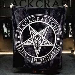 Wholesale 🎉 BLACKCRAFT Gothic Homewares Pentagram | BLANKET 🛒 -Halloween Decor Sale blackcraft pentagram blanket 3 65ebcdf9 72c9 479a 89ec a61857513e3f 700x700