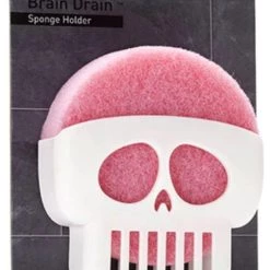 Coupon 🎉 PELEG DESIGN Gothic Homewares Brain Drain | SPONGE HOLDER ❤️ -Halloween Decor Sale braindrain 700x700