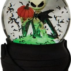 New 🥰 COLLECTABLES Bats The Nightmare Before Christmas: Pumpkin King | SNOW GLOBE 🔔