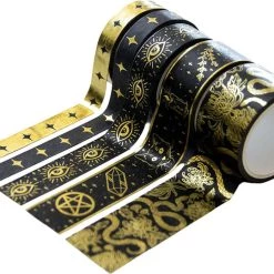 Cheap ❤️ ECTOGASM All Witchy Washi [Black/Gold] | TAPE 🎉