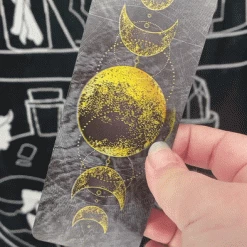 Budget 🌟 GOTHIC GIFTS The Moon 3D Wiccan | BOOKMARK 😀