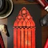 Promo 😀 GHOSTS OF OCTOBER Gothic Homewares Cathedral Window [A5] | PRINT ⌛