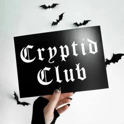 New 😍 GHOSTS OF OCTOBER Gothic Homewares Cryptid Club [A5] | PRINT 🧨 -Halloween Decor Sale ghosts of october cryptid club a5 print 3 cb2343b4 784c 4472 96d6 79f7ca67dde7 700x700