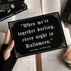 Deals ✨ GHOSTS OF OCTOBER Gothic Homewares Every Night Is ✨ Halloween [A5] | PRINT ❤️ -Halloween Decor Sale ghosts of october every night is halloween a5 print 4 de2dcb01 6132 4363 86a9 334e61354179 700x700