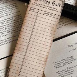 Coupon 🎁 GHOSTS OF OCTOBER Halloween Haunted [Vintage] | LIBRARY CARD BOOKMARK 🛒 -Halloween Decor Sale ghosts of october gothic haunted library card bookmark 4 6cb14892 d791 40e5 a84c da9aed60f080 700x700