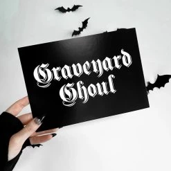 Brand new ✨ GHOSTS OF OCTOBER Gothic Homewares Graveyard Ghoul [A5] | PRINT ⌛ -Halloween Decor Sale ghosts of october graveyard ghoul a5 print 2 f4658ade ffc8 46df 90f3 29321dec6124 700x700