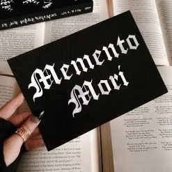 Discount 🎉 GHOSTS OF OCTOBER Gothic Homewares Memento Mori [A5] | PRINT 🔥 -Halloween Decor Sale ghosts of october memento mori a5 print 4 bd6751f4 6099 4fbc ba23 c09e603b0904 700x700