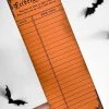 Brand new 🛒 GHOSTS OF OCTOBER Halloween Haunted [Pumpkin] | LIBRARY CARD BOOKMARK 😍 -Halloween Decor Sale ghosts of october pumpkin haunted library card bookmark 2 b70018b6 18f5 4429 a4d4 88df1d22ef8c 700x700