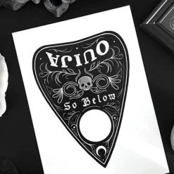 Top 10 ⭐ GHOSTS OF OCTOBER Gothic Homewares So Below Gothic Planchette [A5] | PRINT 🥰