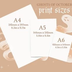 Cheapest 🔔 GHOSTS OF OCTOBER All Spellman Mortuary [A5] | PRINT 🧨 -Halloween Decor Sale ghosts of october spellman mortuary a5 print 6 e7e45816 2b74 4c24 9621 09ae921ef010 700x700