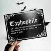 Budget ⌛ GHOSTS OF OCTOBER Gothic Homewares Taphophile [A5] | PRINT 🌟 -Halloween Decor Sale ghosts of october taphophile a5 print 1 2a23e290 c4f7 47fe aea3 83e147f650f8 700x700